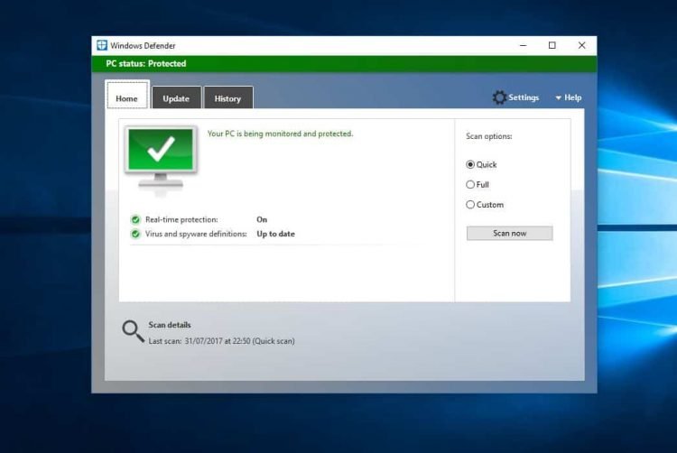 Cara Mematikan Windows Defender
