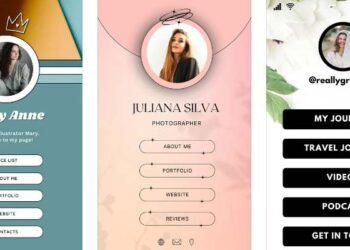 Cara Membuat Biolink Mirip Linktree Dengan Canva dalam 5 Menit