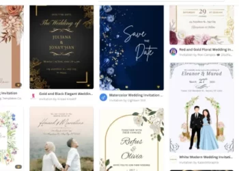 10 Kombinasi Warna Undangan Pernikahan yang Elegan dan Memukau