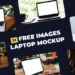 Gambar Laptop Mockup Gratis untuk Promosi Produk di Media Sosial