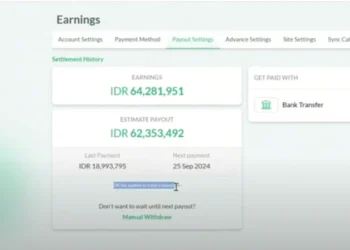 Cara Penarikan dana Penghasilan dari Lynk.id ke Rekening Tanpa Ribet