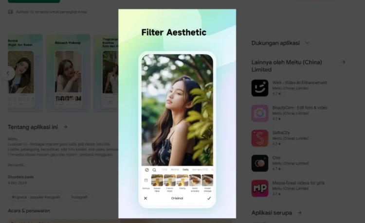 Rekomendasi Edit Foto AI yang Paling Populer untuk Hasil Foto Estetik