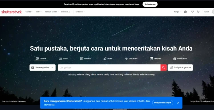 10 Tema Foto Shutterstock Paling Laris untuk Hasilkan Cuan
