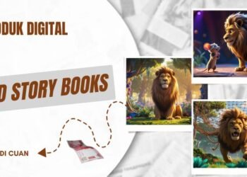 Cara Membuat Buku Cerita Anak Digital Menggunakan AI dan Menjual di Lynk