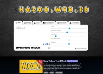 Cara Membuat Teks 3D Secara Online dalam hitungan Menit