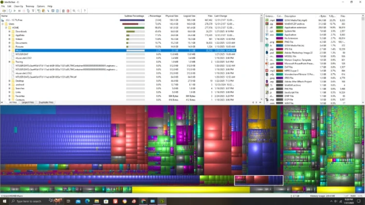 Cara Mudah Mengetahui File dan Folder yang Membuat Harddisk Penuh