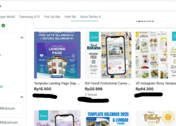 Cara Jualan Template Canva di Tokopedia, Panduan Lengkap untuk Pemula