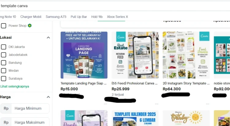 Cara Jualan Template Canva di Tokopedia, Panduan Lengkap untuk Pemula