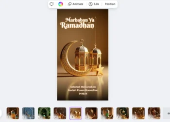 Kombinasi Font Terbaik di Canva untuk Desain konten Ramadhan yang Elegan