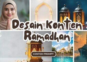 Rahasia Bikin Desain Tema Ramadhan Profesional Pakai AI, Contoh Prompt Ini