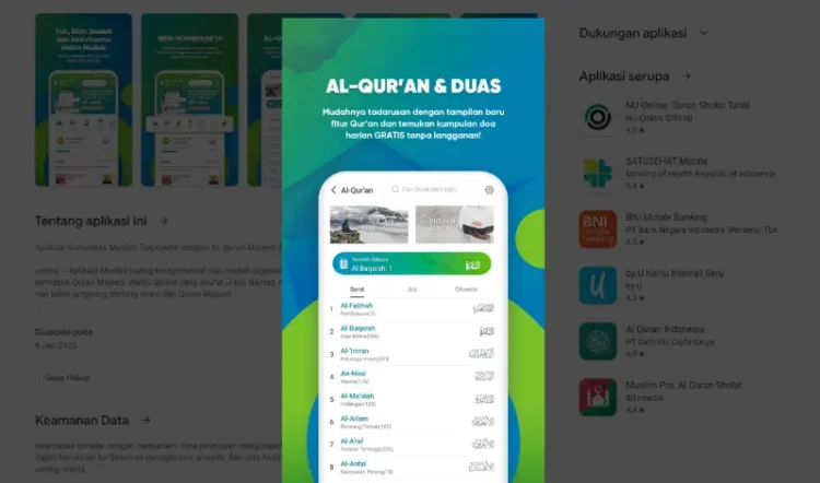 Daftar Aplikasi HP Android untuk Menunjang Ibadah Puasa di Bulan Ramadan