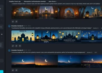 Cuma Pakai Prompt AI Ini, Bikin Elemen Desain Ramadhan Seperti Profesional