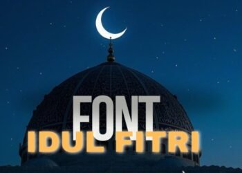 6 Font Tema Idul Fitri yang Bikin Desain Ucapan Makin Elegan