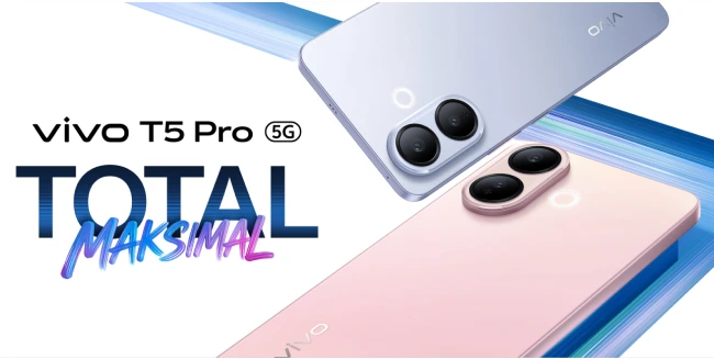 vivo T5 Pro 5G Resmi Rilis! Spesifikasi dan Harga