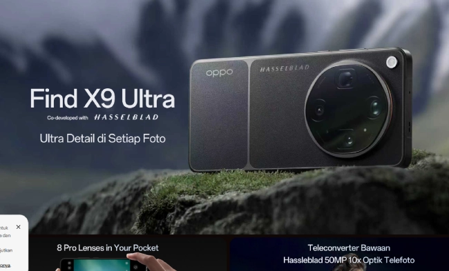 OPPO Find X9 Ultra Punya Fitur yang Jarang Dimiliki HP Premium Lain