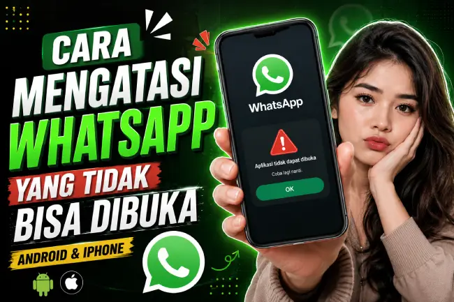 Cara Mengatasi Aplikasi WhatsApp yang Tidak Bisa Dibuka Terbaru