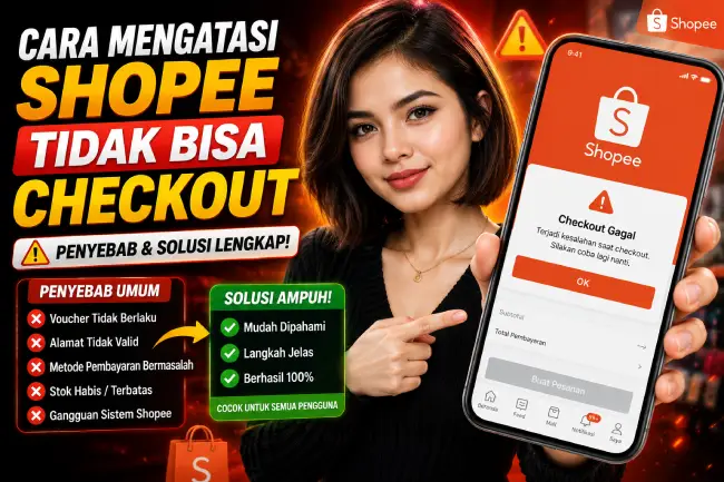 Cara Mengatasi Shopee Tidak Bisa Checkout Terbaru
