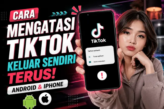 Cara Mengatasi TikTok Keluar Sendiri Terus, Dijamin Berhasil