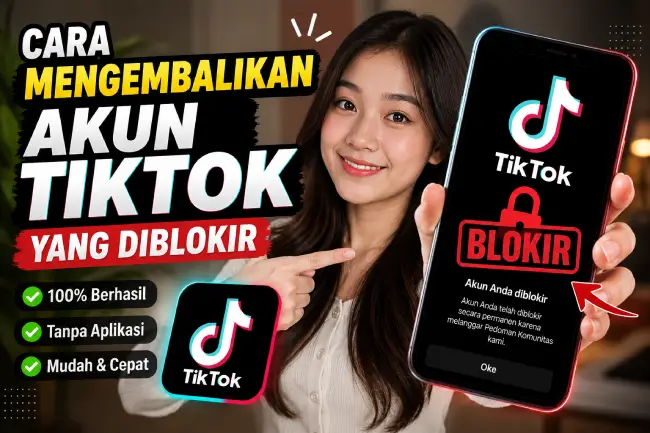 Cara Mengembalikan Akun TikTok yang Diblokir 2026 dengan Mudah