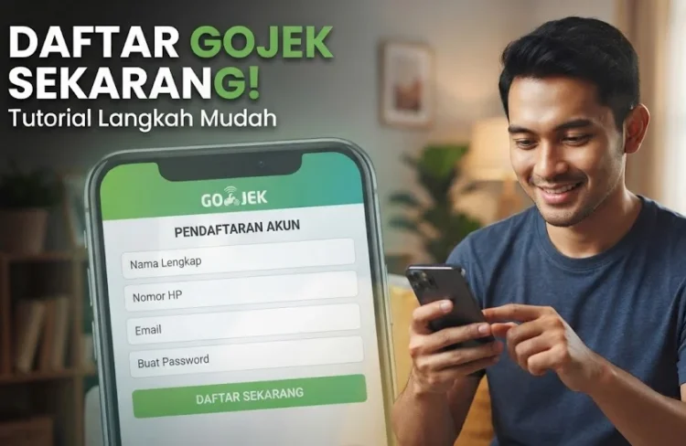 Cara Daftar Gojek Driver Online 2026, Tanpa Perlu ke Kantor Cabang