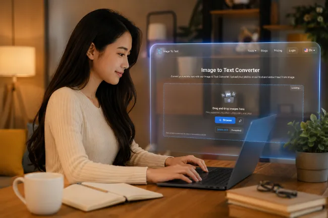 Cara Mengubah Gambar Prompt AI Menjadi Teks