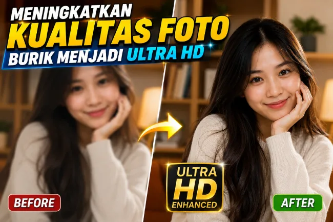 Cara Meningkatkan Kualitas Foto Burik Menjadi Ultra HD dengan Prompt AI