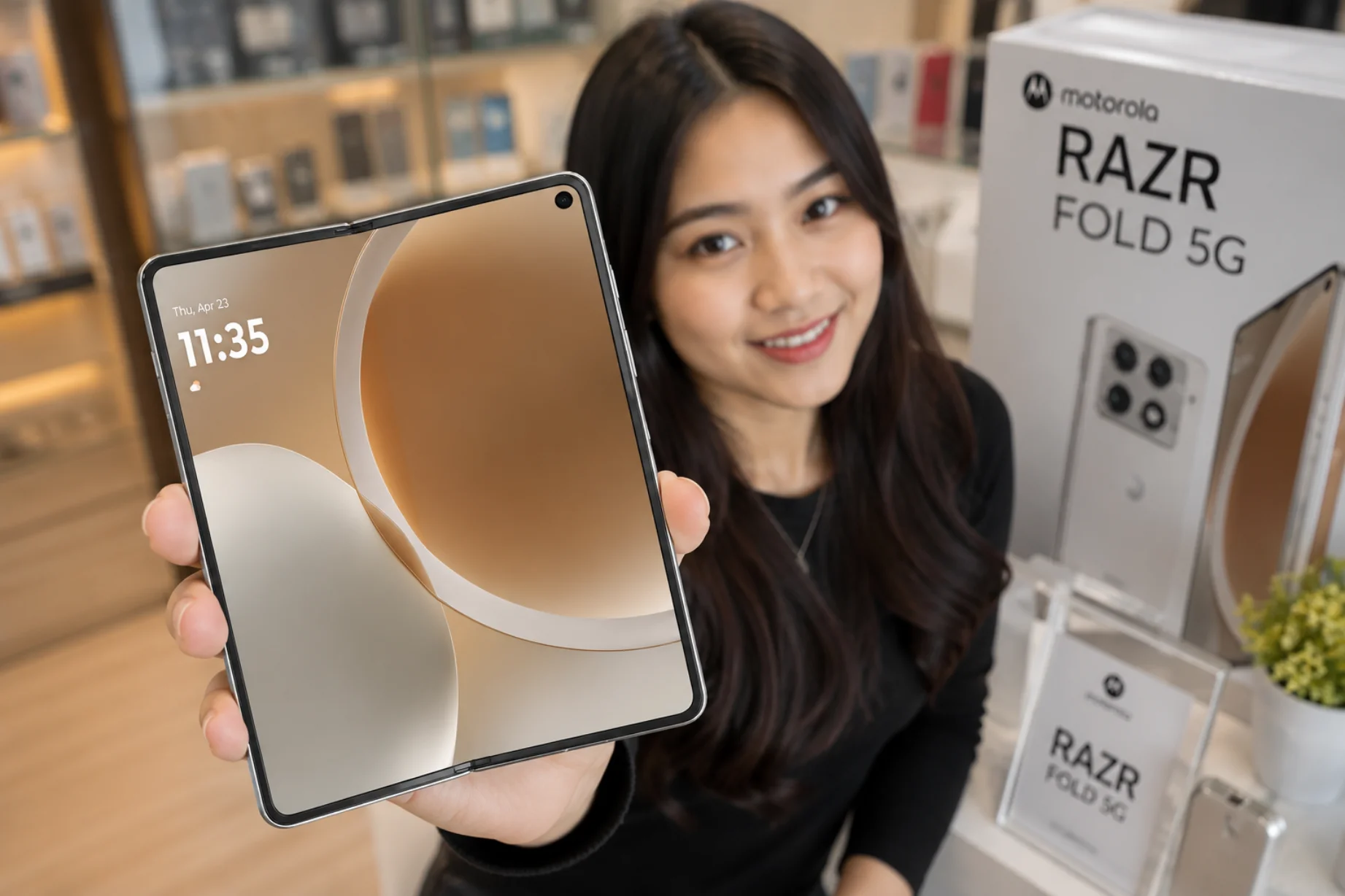 Motorola Razr Fold 5G Resmi Rilis, Ini Fitur Unggulan Andalannya