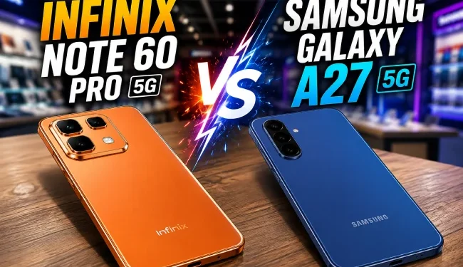 Infinix Note 60 Pro 5G vs Samsung Galaxy A27 5G, Hasilnya Bikin Kaget
