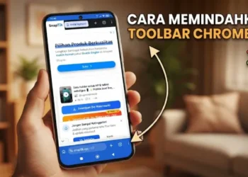 Cara Mengembalikan Toolbar Chrome HP ke Bagian Atas 2026, Cuma 5 Detik!