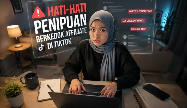 Hati-Hati Penipuan Berkedok Affiliate di TikTok, Modus Kolaborasi