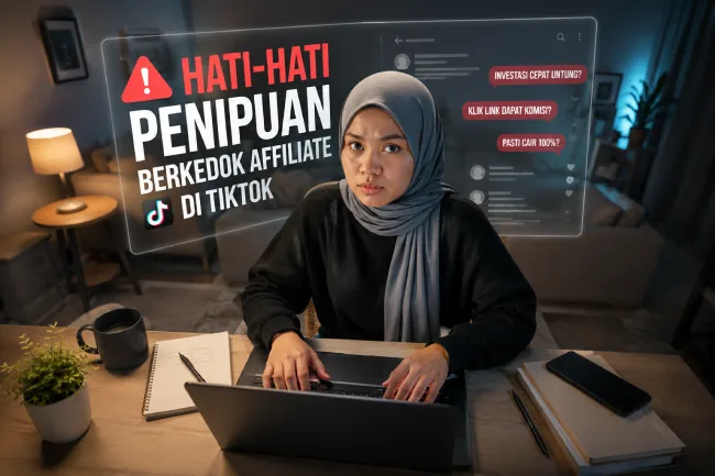Hati-Hati Penipuan Berkedok Affiliate di TikTok, Modus Kolaborasi