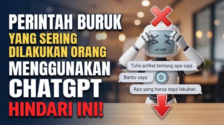 Perintah Buruk yang Sering Dilakukan Orang Menggunakan ChatGPT, Hindari Ini