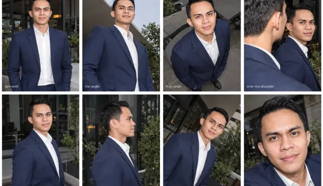 Prompt Membuat Grid Sudut Pandang Kamera 2×4, 8 Angle dalam Satu Foto