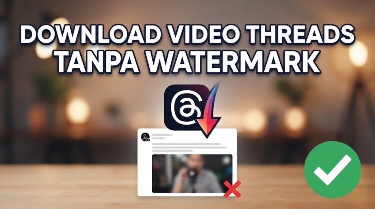Download Video Threads Tanpa Watermark, Begini Cara Mudahnya