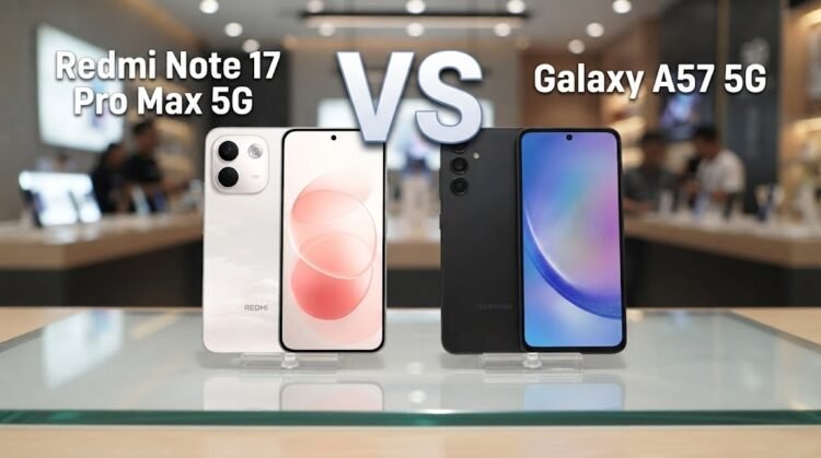 Redmi Note 17 Pro Max 5G vs Galaxy A57 5G, Mana yang Lebih Unggul?