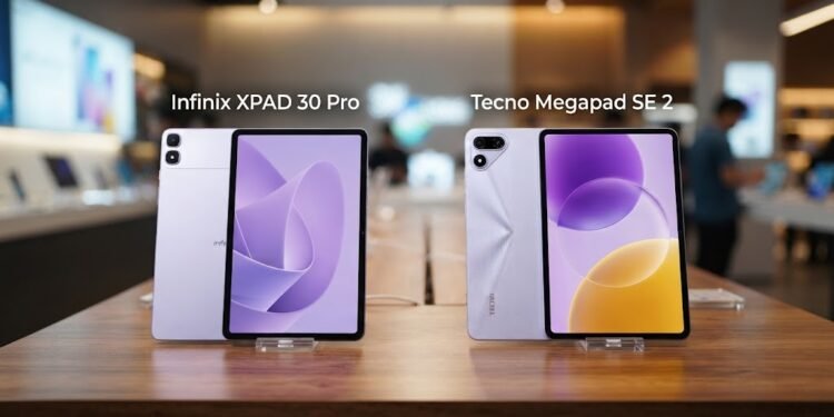Infinix XPAD 30 Pro vs Tecno Megapad SE 2, Ini Perbedaan Utamanya