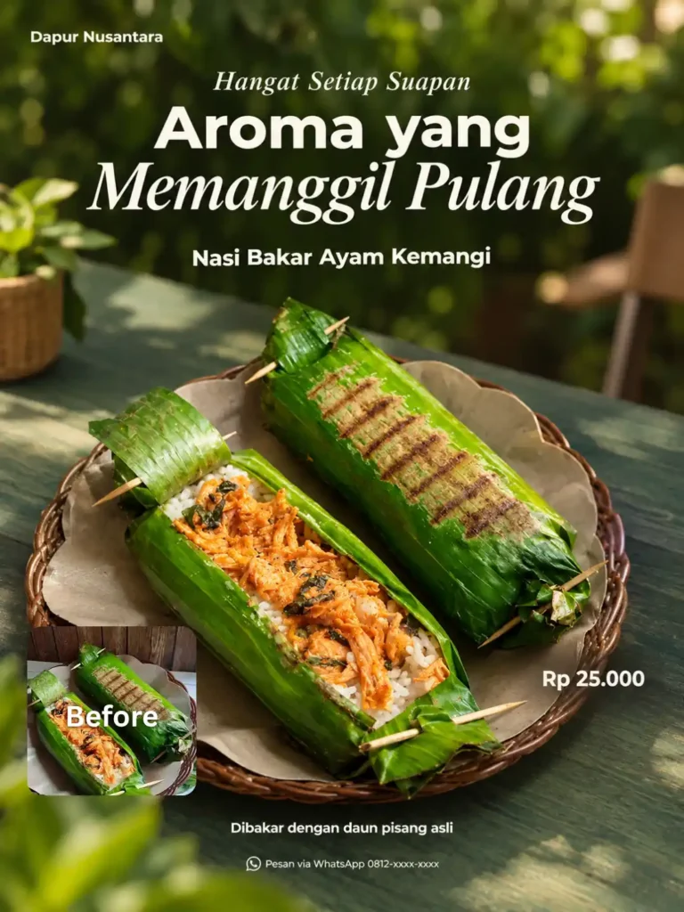 Nasi Bakar Ayam Kemangi