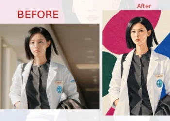 Prompt Membuat Foto Menjadi Flat Design Illustration, Hasilnya Estetik Ala Poster Editorial