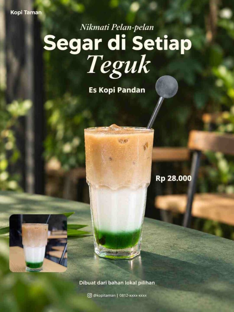 Feed Minuman Es Kopi Pandan
