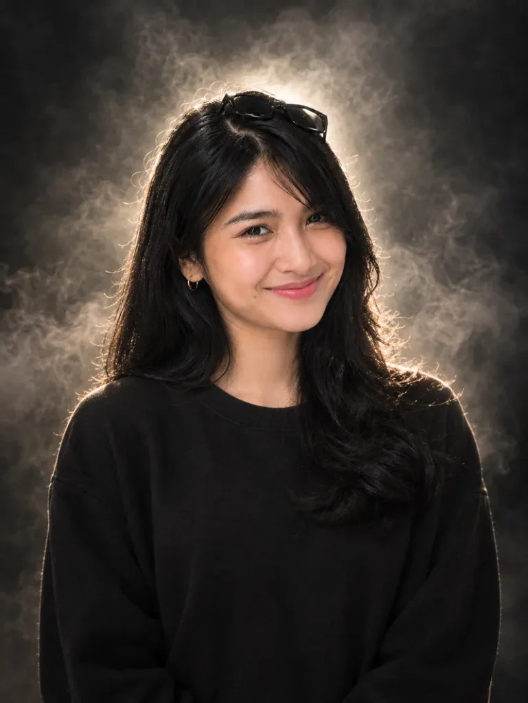 Potret Studio Sinematik Berasap